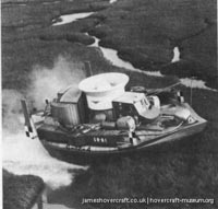 SRN1 fitted with a new skirt -  (credit: The <a href='http://www.hovercraft-museum.org/' target='_blank'>Hovercraft Museum Trust</a>).